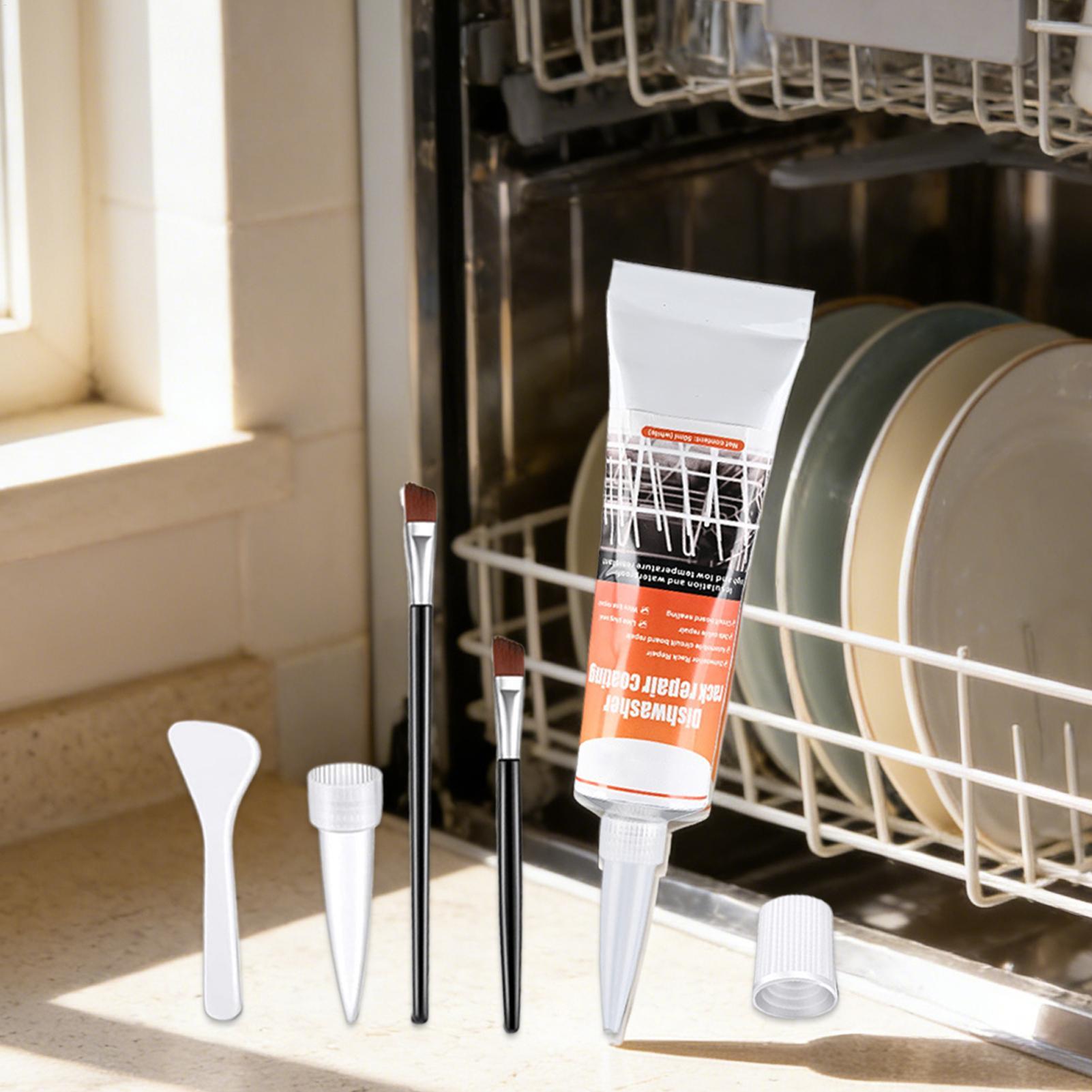 Kitchen Appliances Repair - Reparaturset für Geschirrspülerbeschichtung 50ml Metall-Rostentferner-Gel-Klebstoff mit