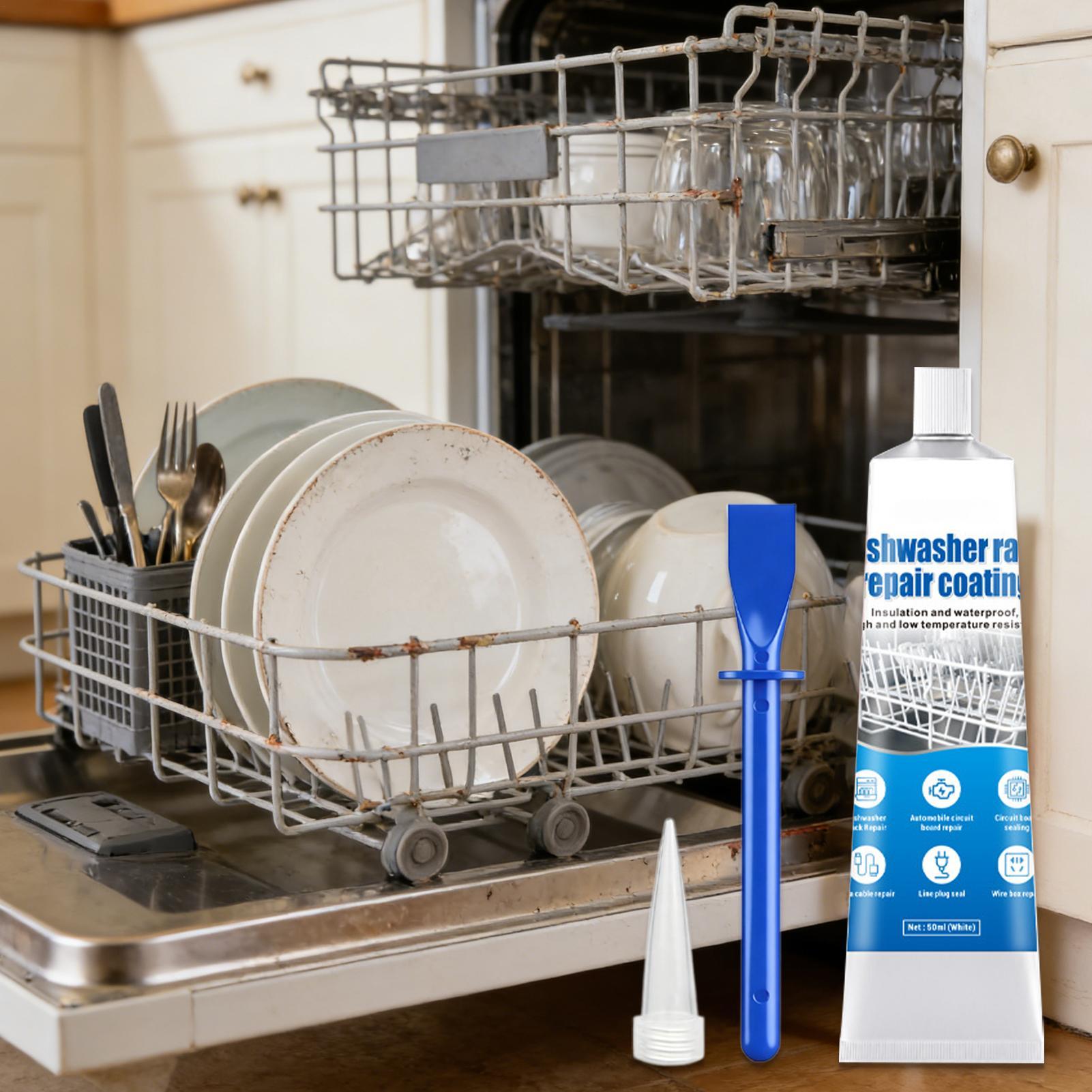 Kitchen Appliances Repair - 50 ml Anti-Rost-Kleber, Reparaturfarbe für Geschirrspülregale