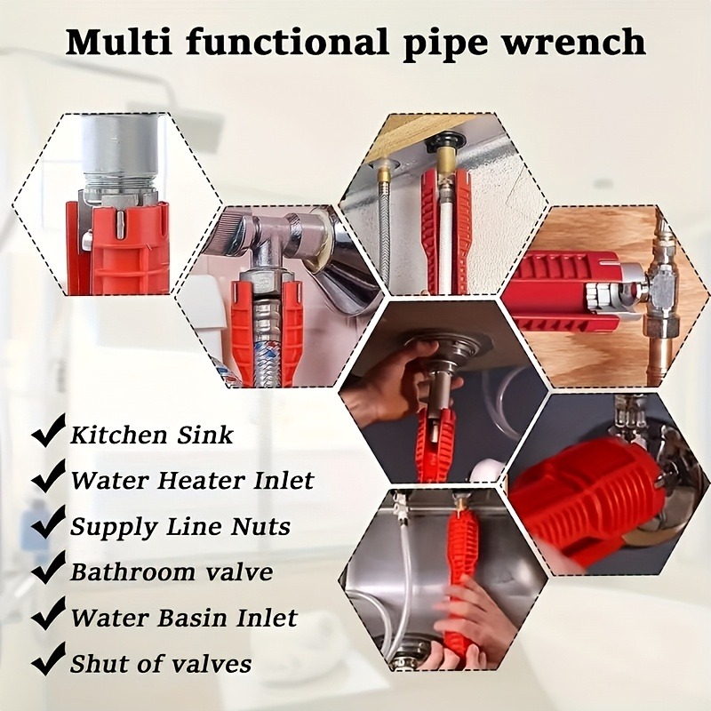 Kitchen Appliances Repair - Multifunktionaler Arbeitssparender Schraubenschlüssel, Haushaltsreparatur-Werkzeugset, Geeignet für
